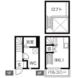 Fect Raysの物件間取画像